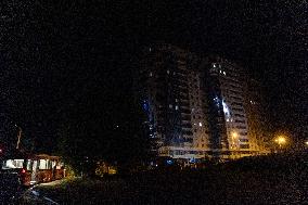 Russian Drone Strike - Kharkiv