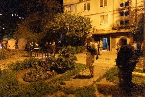 Russian Drone Strike - Kharkiv