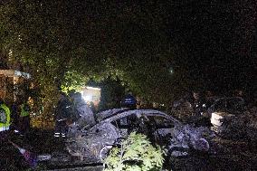 Russian Drone Strike - Kharkiv