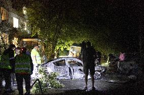 Russian Drone Strike - Kharkiv