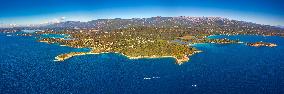Illustration - Aerial View of France