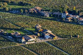 Illustration - Aerial View of France