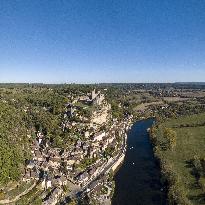 Illustration - Aerial View of France