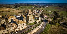 Illustration - Aerial View of France