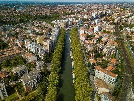 Illustration - Aerial View of France