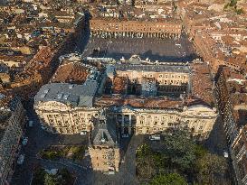 Illustration - Aerial View of France