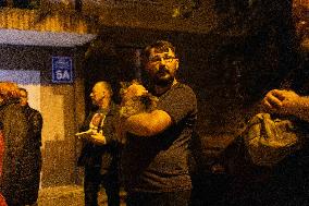 Russian Drone Strike - Kharkiv