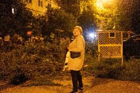 Russian Drone Strike - Kharkiv