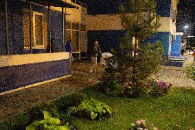 Russian Drone Strike - Kharkiv