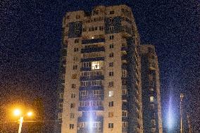 Russian Drone Strike - Kharkiv