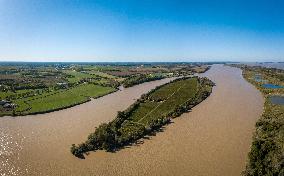 Illustration - Aerial View of France