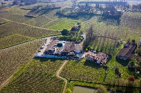Illustration - Aerial View of France