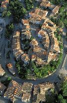 Illustration - Aerial View of France