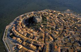 Illustration - Aerial View of France