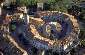 Illustration - Aerial View of France
