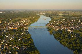 Illustration - Aerial View of France