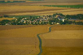 Illustration - Aerial View of France