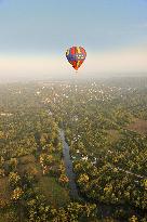 Illustration - Aerial View of France