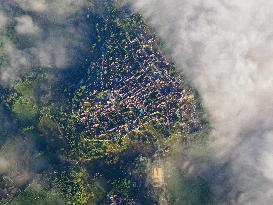 Illustration - Aerial View of France
