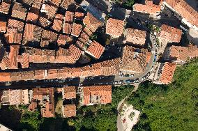 Illustration - Aerial View of France