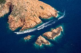 Illustration - Aerial View of France