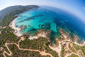 Illustration - Aerial View of France
