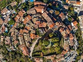 Illustration - Aerial View of France