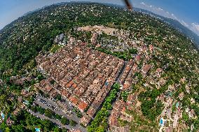 Illustration - Aerial View of France