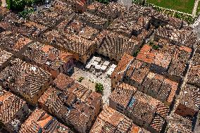 Illustration - Aerial View of France