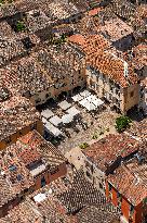 Illustration - Aerial View of France