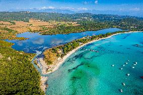 Illustration - Aerial View of France