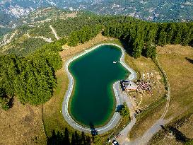 Illustration - Aerial View of France