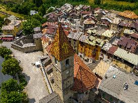 Illustration - Aerial View of France