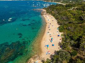 Illustration - Aerial View of France