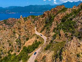 Illustration - Aerial View of France