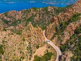 Illustration - Aerial View of France