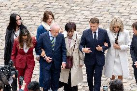 Emmanuel Macron welcomes Lula Da Silva to Les Invalides - Paris AJ