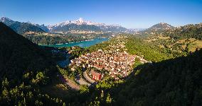 Illustration - Aerial View of France