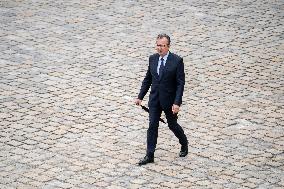 Emmanuel Macron welcomes Lula Da Silva to Les Invalides - Paris AJ