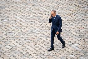 Emmanuel Macron welcomes Lula Da Silva to Les Invalides - Paris AJ