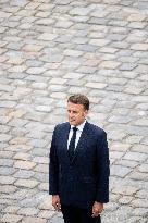 Emmanuel Macron welcomes Lula Da Silva to Les Invalides - Paris AJ