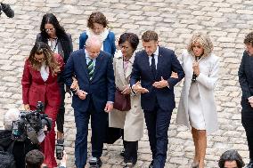 Emmanuel Macron welcomes Lula Da Silva to Les Invalides - Paris AJ