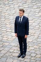 Emmanuel Macron welcomes Lula Da Silva to Les Invalides - Paris AJ