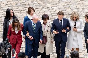 Emmanuel Macron welcomes Lula Da Silva to Les Invalides - Paris AJ