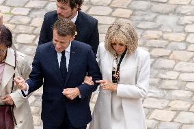 Emmanuel Macron welcomes Lula Da Silva to Les Invalides - Paris AJ