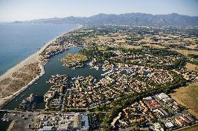 Illustration - Aerial View of France