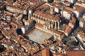Illustration - Aerial View of France