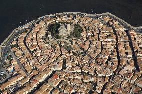 Illustration - Aerial View of France