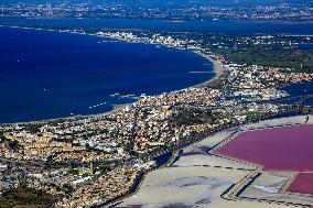 Illustration - Aerial View of France
