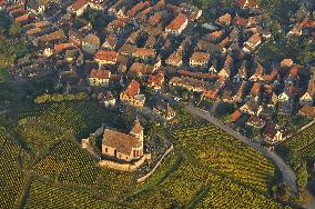 Illustration - Aerial View of France
